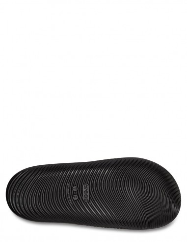 crocs claquettes mellow slide noir mixte- 208392-001