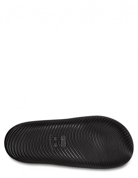 crocs claquettes mellow slide noir mixte- 208392-001
