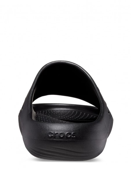 crocs claquettes mellow slide noir mixte- 208392-001