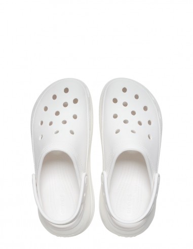 Classic Mega Crush Clog Blanche Femme - 207988-100