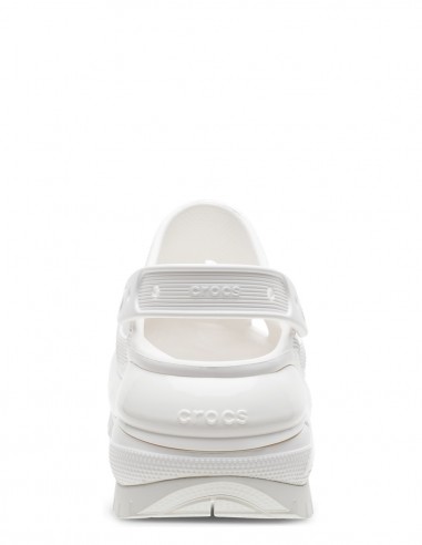 Classic Mega Crush Clog Blanche Femme - 207988-100