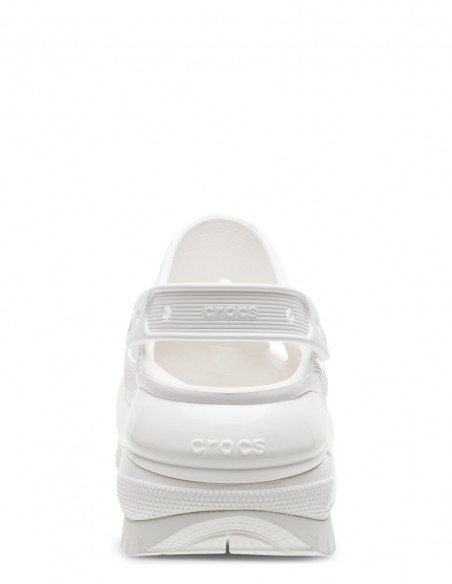 Classic Mega Crush Clog Blanche Femme - 207988-100