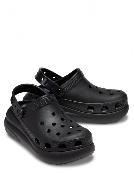 Sabots Femme - CROCS Classic Crush Clog Noir - 207521-001