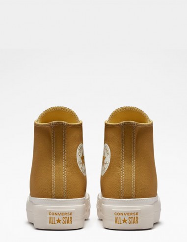 Sneakers compensées montantes Converse ctas lift hi honey