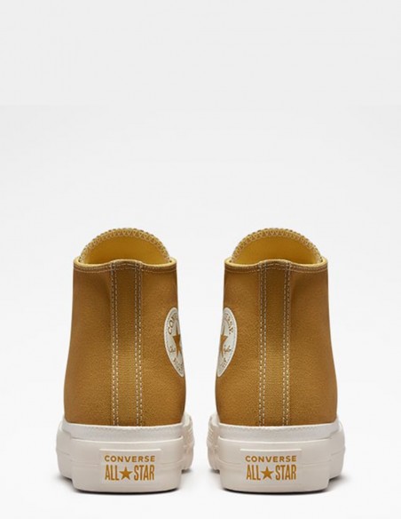 Sneakers compensées montantes Converse ctas lift hi honey