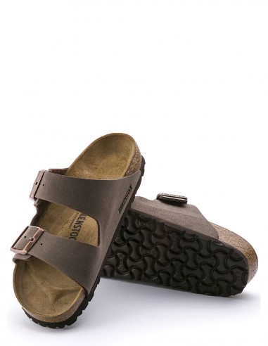 Sandales homme - Birkenstock Arizona BFBC Cuir Mocca - 0151181