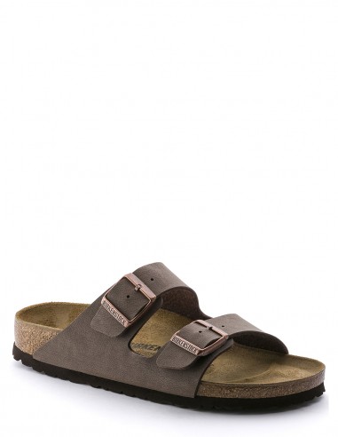 Sandales homme - Birkenstock Arizona BFBC Cuir Mocca - 0151181