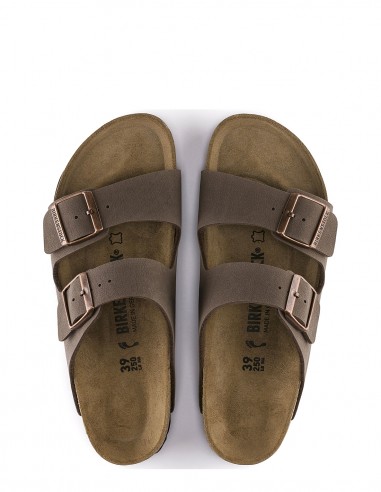 Sandales homme - Birkenstock Arizona BFBC Cuir Mocca - 0151181