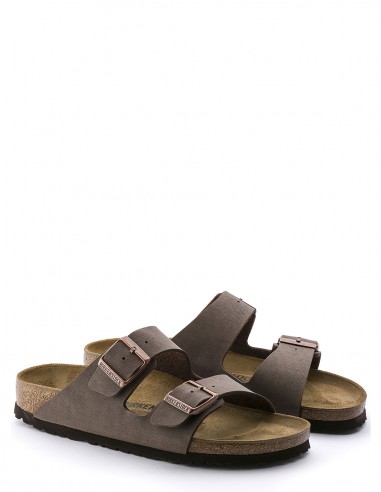 Sandales homme - Birkenstock Arizona BFBC Cuir Mocca - 0151181