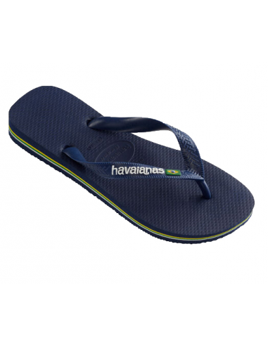 havaianas brasil logo homme bleu marine- 4110850.0555