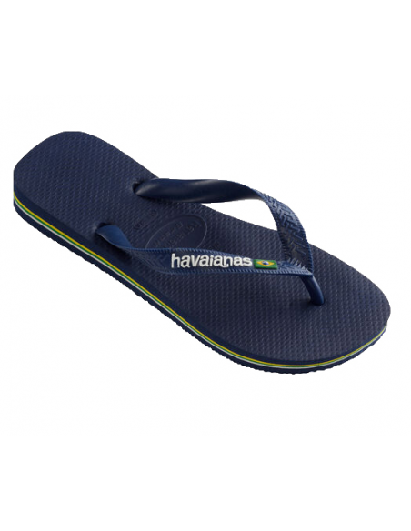 havaianas brasil logo homme bleu marine- 4110850.0555