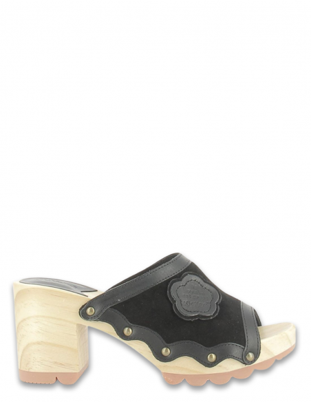 Sabots kickers woodstok noir- 895170-8