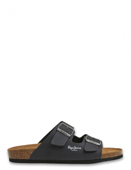 Mules Homme Pepe Jeans Bio M Double Kansas Noir