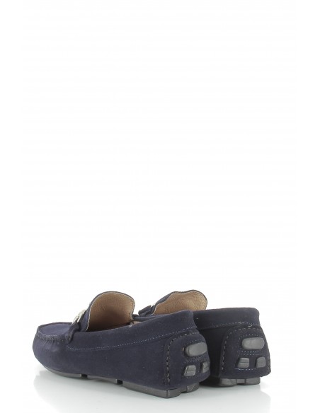 Mocassin Homme en Daim Bleu Marine Hylton