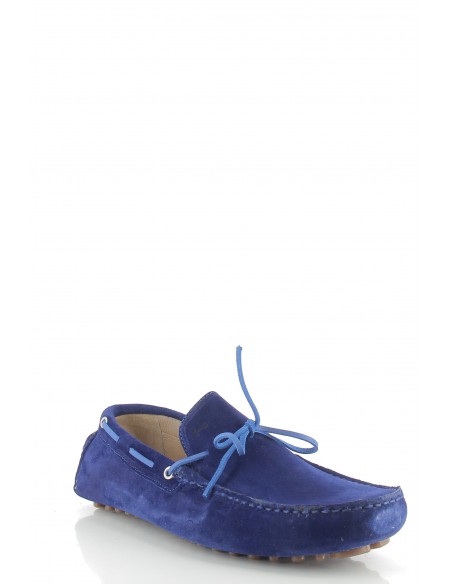 Mocassin Homme Hylton 80876-11 Daim Bleu Roi