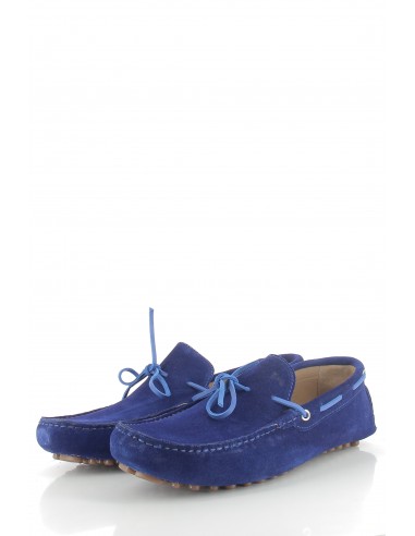 Mocassin Homme Hylton 80876-11 Daim Bleu Roi