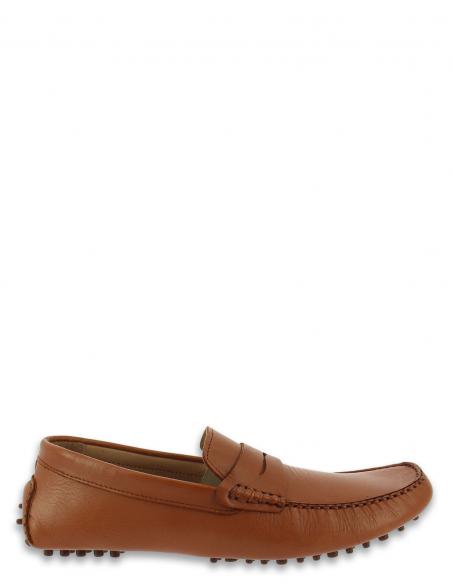Mocassin pour homme - HYLTON - S.tacos Cuir brun