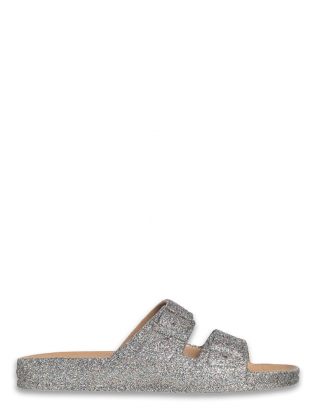 Claquettes Brésiliennes - Cacatoès trancoso women camel multico