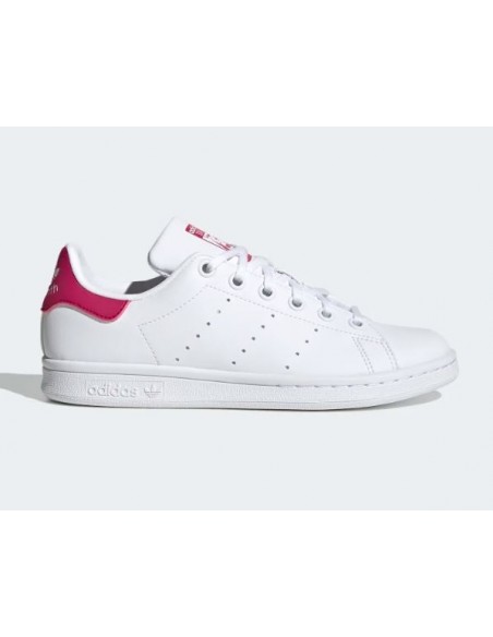 Sneakers junior et femme Adidas Stan Smith Vegan rose
