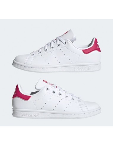 Sneakers junior et femme Adidas Stan Smith Vegan rose