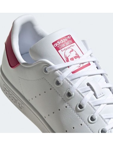 Sneakers junior et femme Adidas Stan Smith Vegan rose