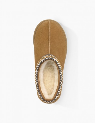 Chausson Femme Ugg Tasman Chestnut Daim - W/5955-CHE