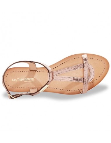 Les tropeziennes Sandales Femme hamat bronze cuir