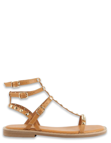 Sandales pour femme Coralie Cognac - Les Tropeziennes par Mr Belarbi