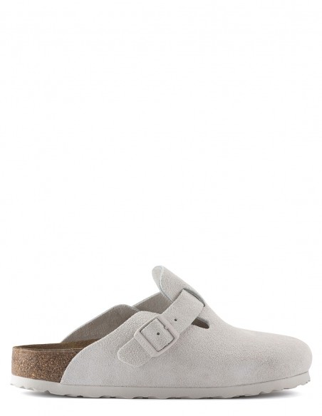 Sabot Femme - Birkenstock Boston vl Antique White - Hylton.fr