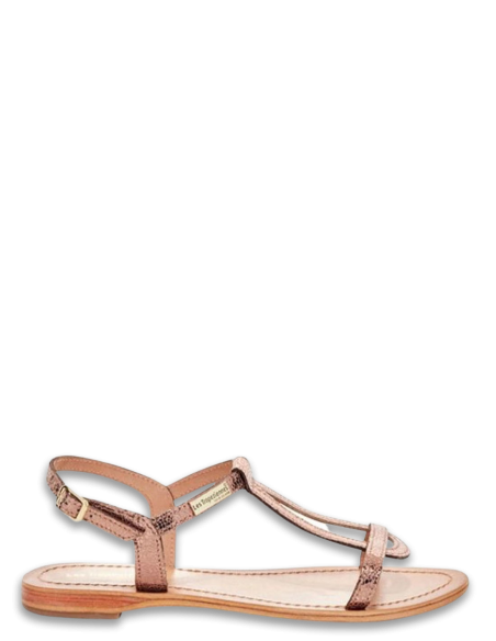 Les tropeziennes Sandales Femme hamat bronze cuir