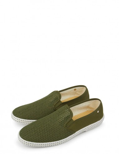 Riveras Espadrille Homme classic canvas kaki