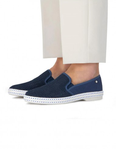 Riveras Espadrille bleu pour Homme