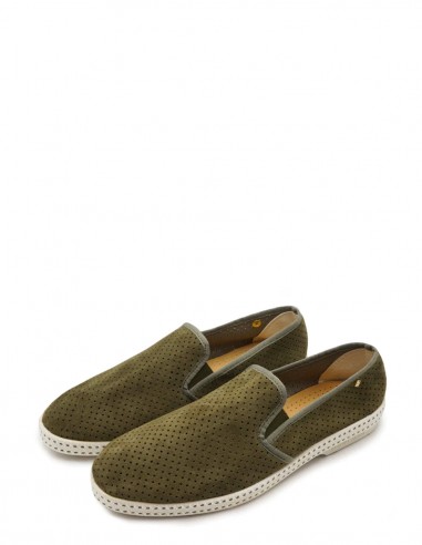 Espadrille Rivieras Suntan Vert Homme