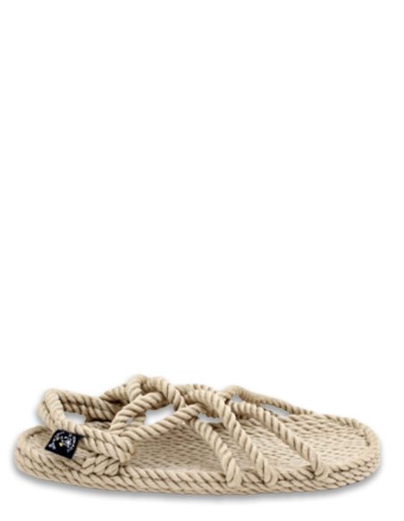 Sandales Vegan - JC Corde Beige - Nomadic