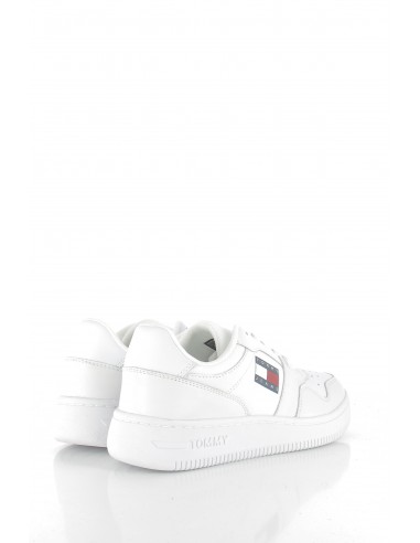 baskets de ville femme tommy jeans retro ba blanc