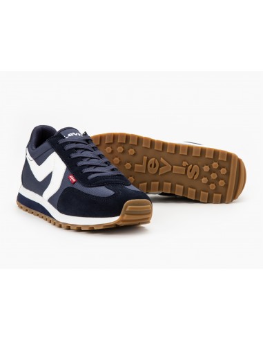 Levi's  Baskets De Ville Homme Stryder red tab blue