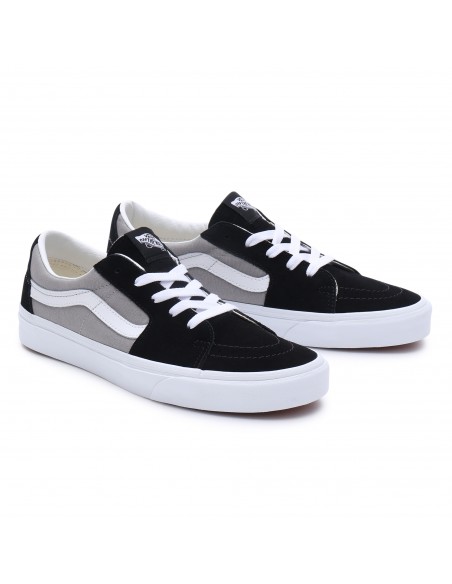 Sneakers homme - VANS - Ua Sk8-Low Blk/Grey -  VN0009QR2B6
