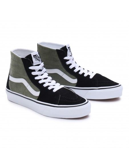 Sneakers Homme - VANS - SH8-Hi Tapered Black Kaki - VN0009QPGRN