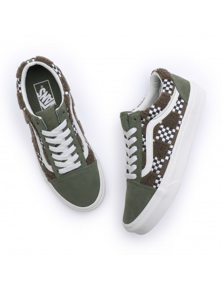 Sneakers Femme Vans Ua Old Skool Vert