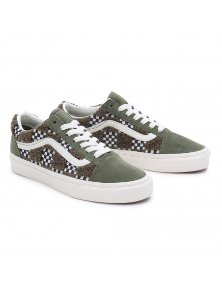Sneakers Femme Vans Ua Old Skool Vert