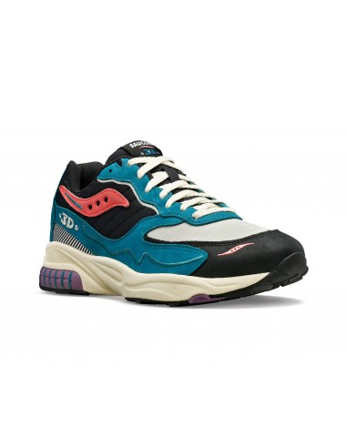 Sneakers homme - Saucony 3d grid hurricane midnight swimming