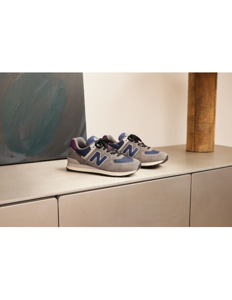 Sneakers Homme New Balance 574 Gris/Bleu
