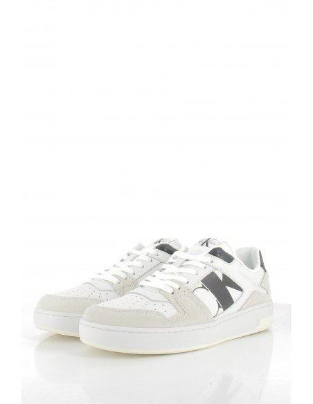 Basket de Ville cupsole laceu Blanc