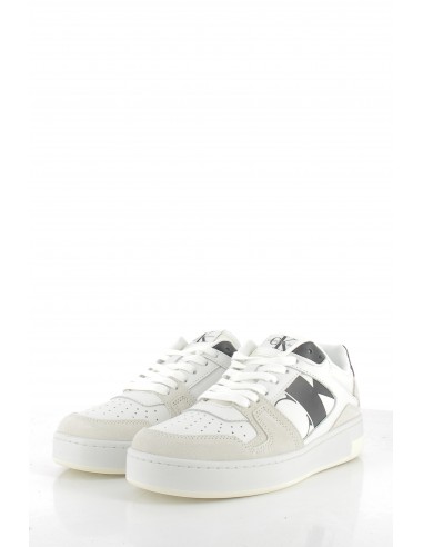 Baskets de Ville femme cupsole laceu Blanc/beige