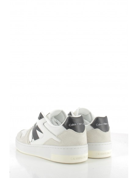 Baskets de Ville femme cupsole laceu Blanc/beige