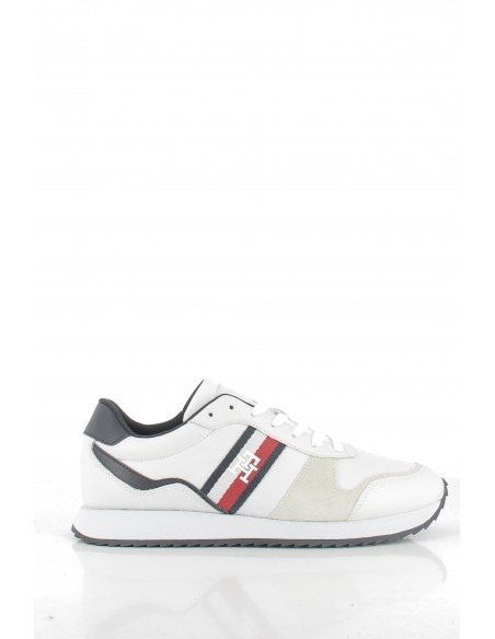 Tommy Hilfiger Baskets de ville de ville Homme runner evo leather