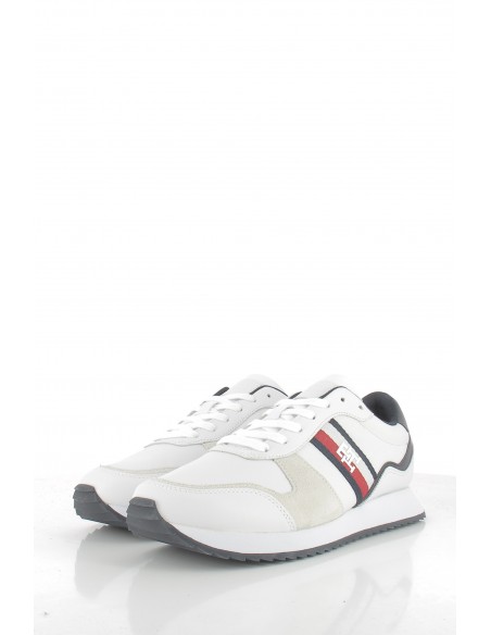 Tommy Hilfiger Baskets de ville de ville Homme runner evo leather