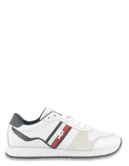 Tommy Hilfiger Baskets de ville de ville Homme runner evo leather
