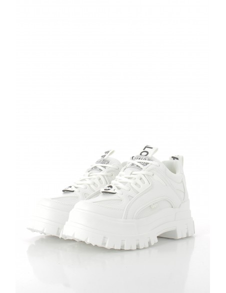 Bottines et Boots femme Buffalo Aspha Hyb White Vegan