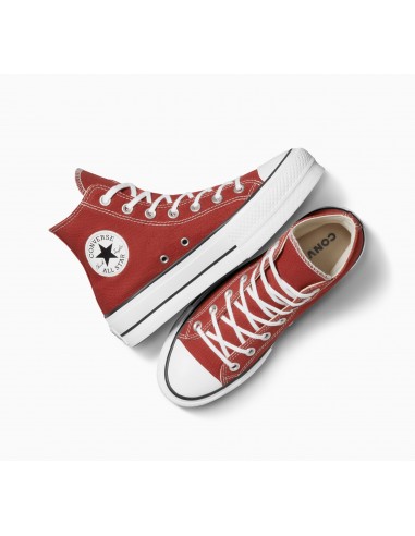Sneakers Compensées - Converse Ctas Lift hi Ritual Red - A06896C
